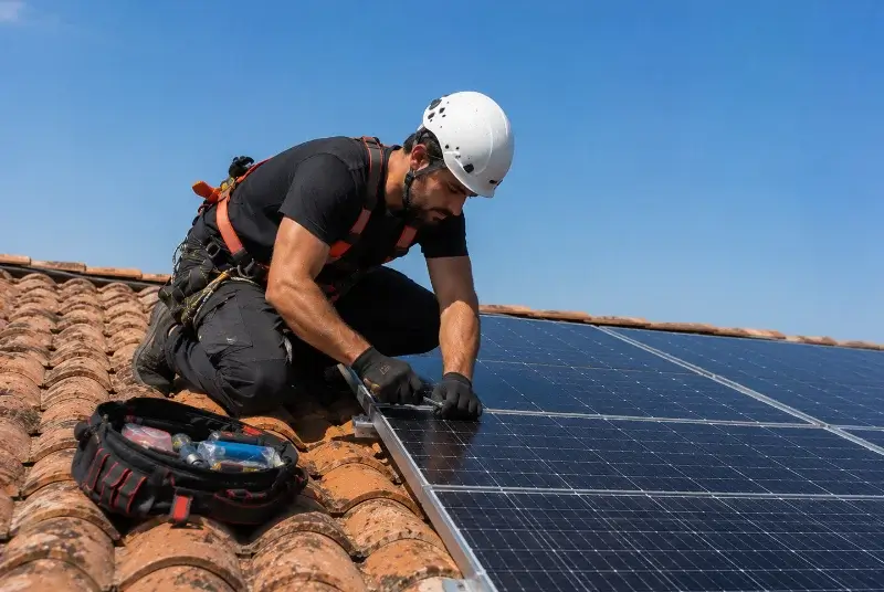 Maintenance et monitoring de panneaux solaires à Garein
