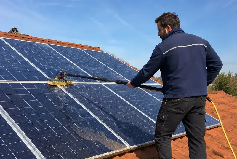 Nettoyage et entretien de panneaux solaires à Garein